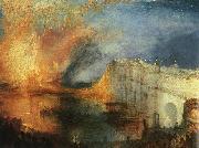 Joseph Mallord William Turner The Burning of the Houses of Parliament china oil painting reproduction